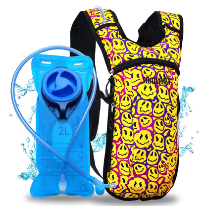 Momentum Hydration Pack - 2L Lightweight Festival Backpack - Select from Multiple Colors