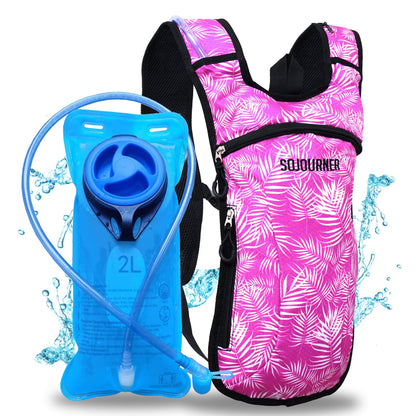 Momentum Hydration Pack - 2L Lightweight Festival Backpack - Select from Multiple Colors