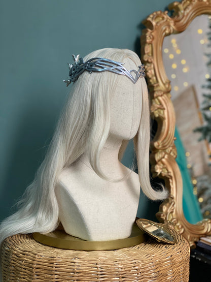 Ethereal Elven Crown — Silver | Custom Made