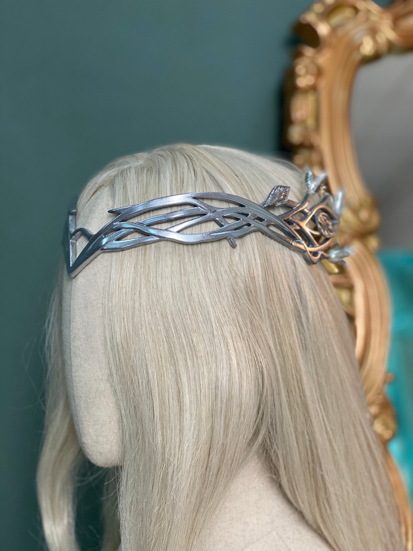 Ethereal Elven Crown — Silver | Custom Made