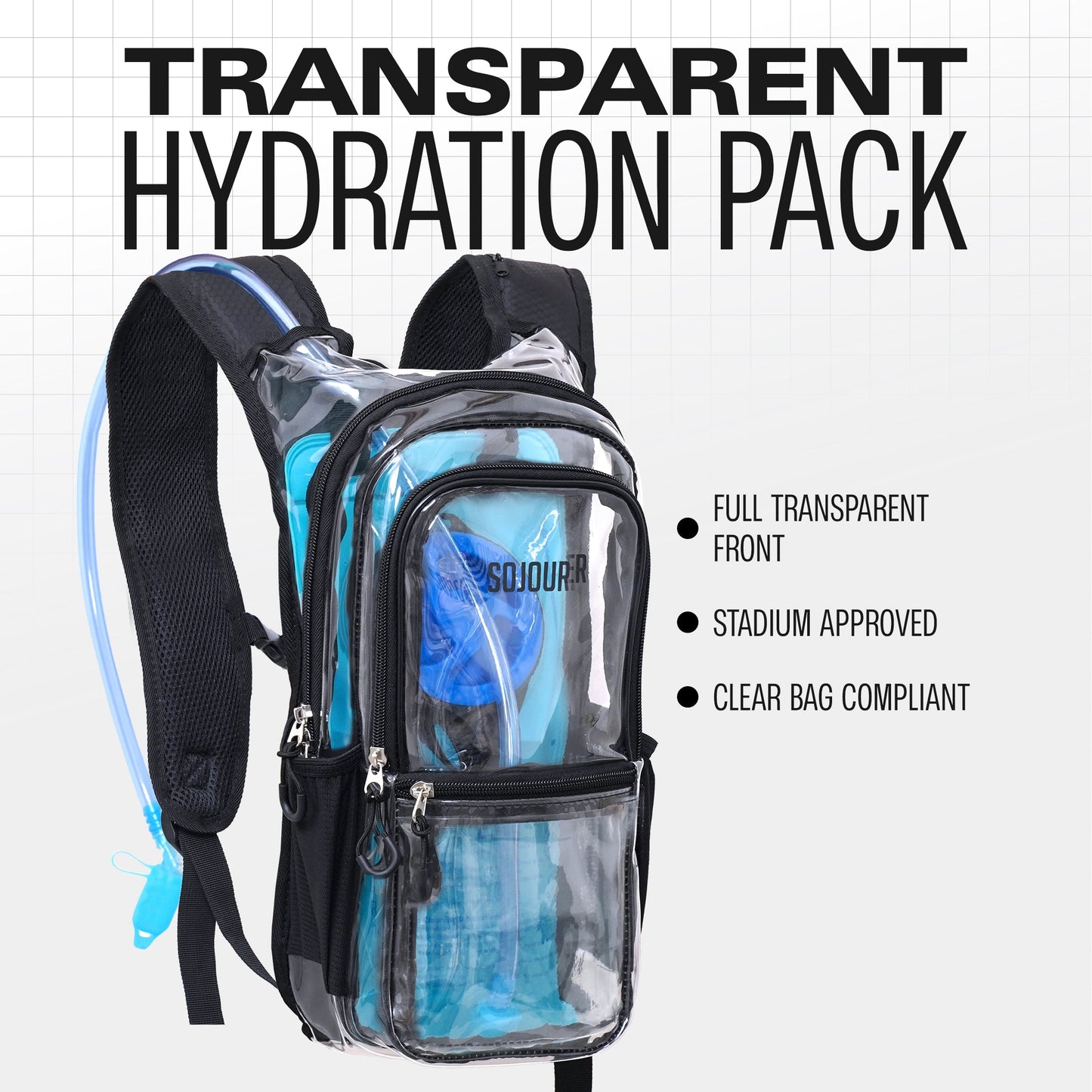 Endurance Hydration Pack — 2L Festival Backpack in Multiple Colors