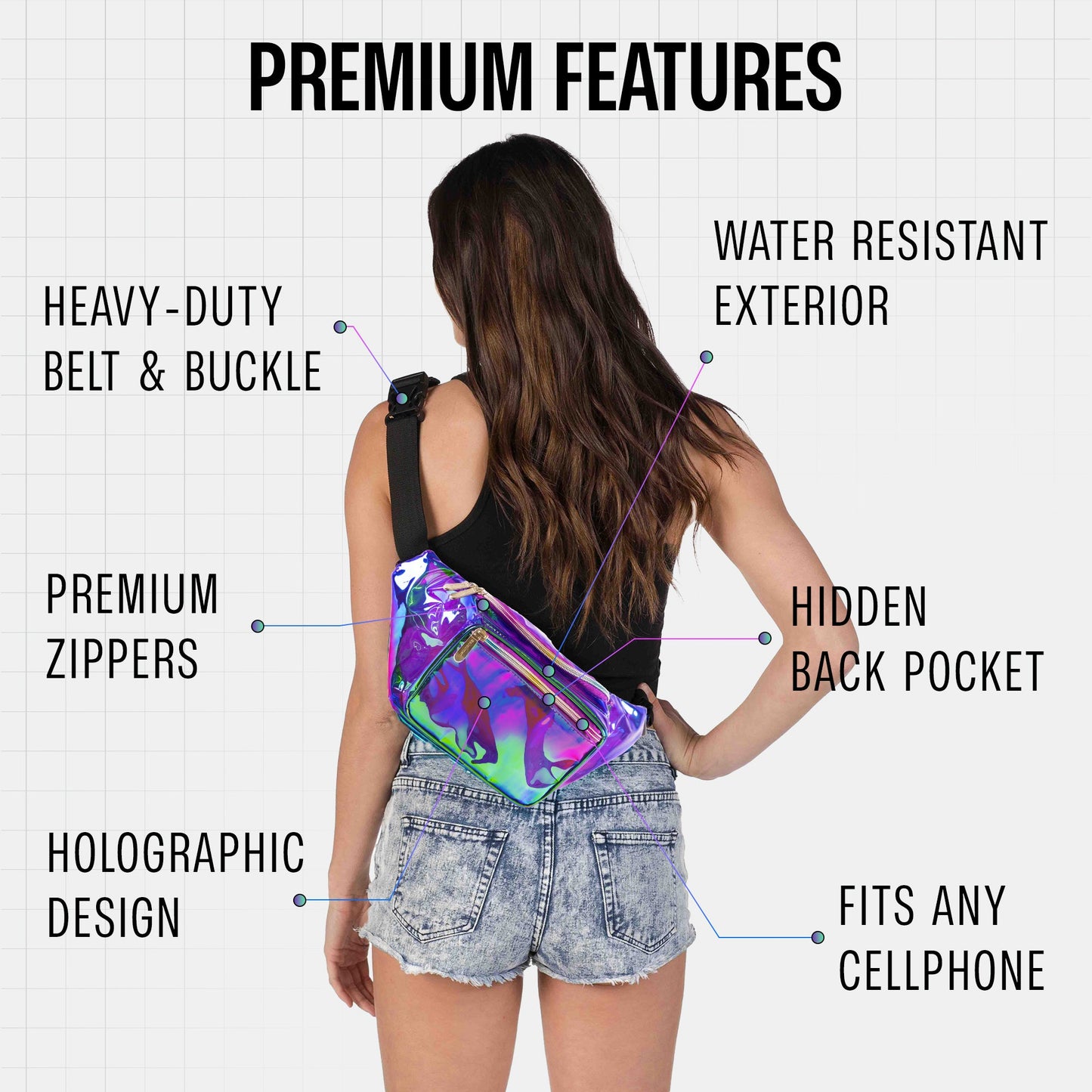 Festival Utility Fanny Pack — Multi Pocket / Multiple Colors | SoJourner