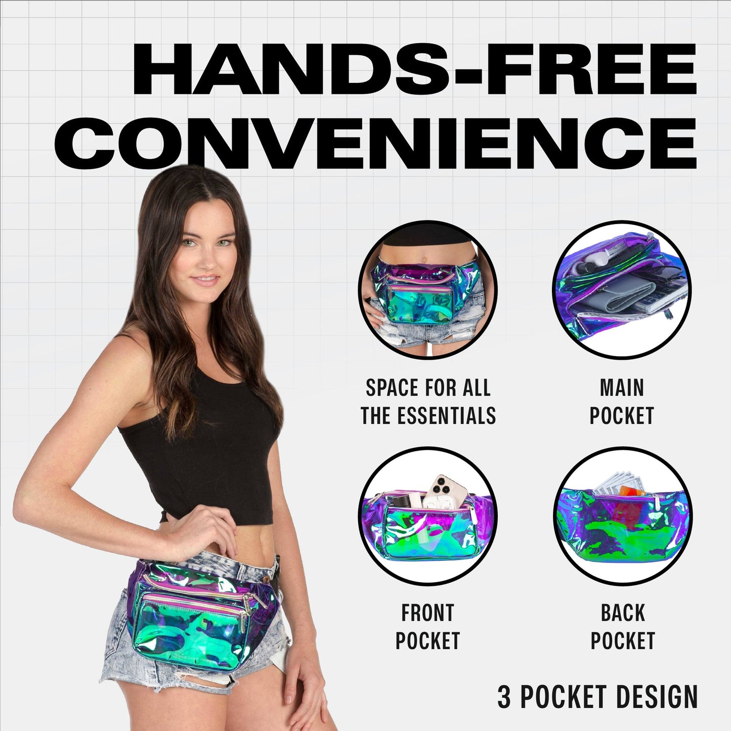 Festival Utility Fanny Pack — Multi Pocket / Multiple Colors | SoJourner