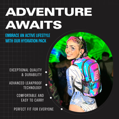 Endurance Hydration Pack — 2L Festival Backpack in Multiple Colors