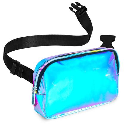 Holographic Festival Fanny Pack — Multiple Colors