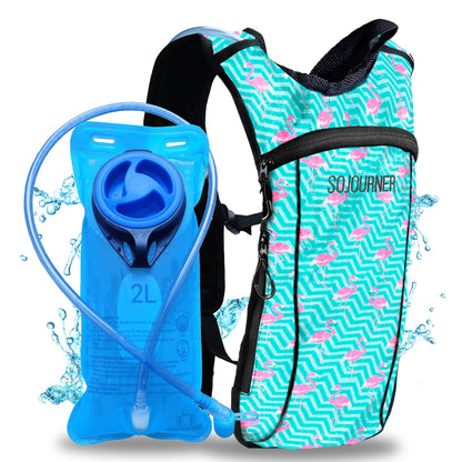 Momentum Hydration Pack - 2L Lightweight Festival Backpack - Select from Multiple Colors