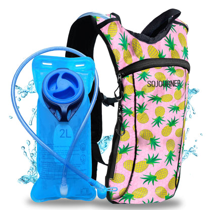 Momentum Hydration Pack - 2L Lightweight Festival Backpack - Select from Multiple Colors