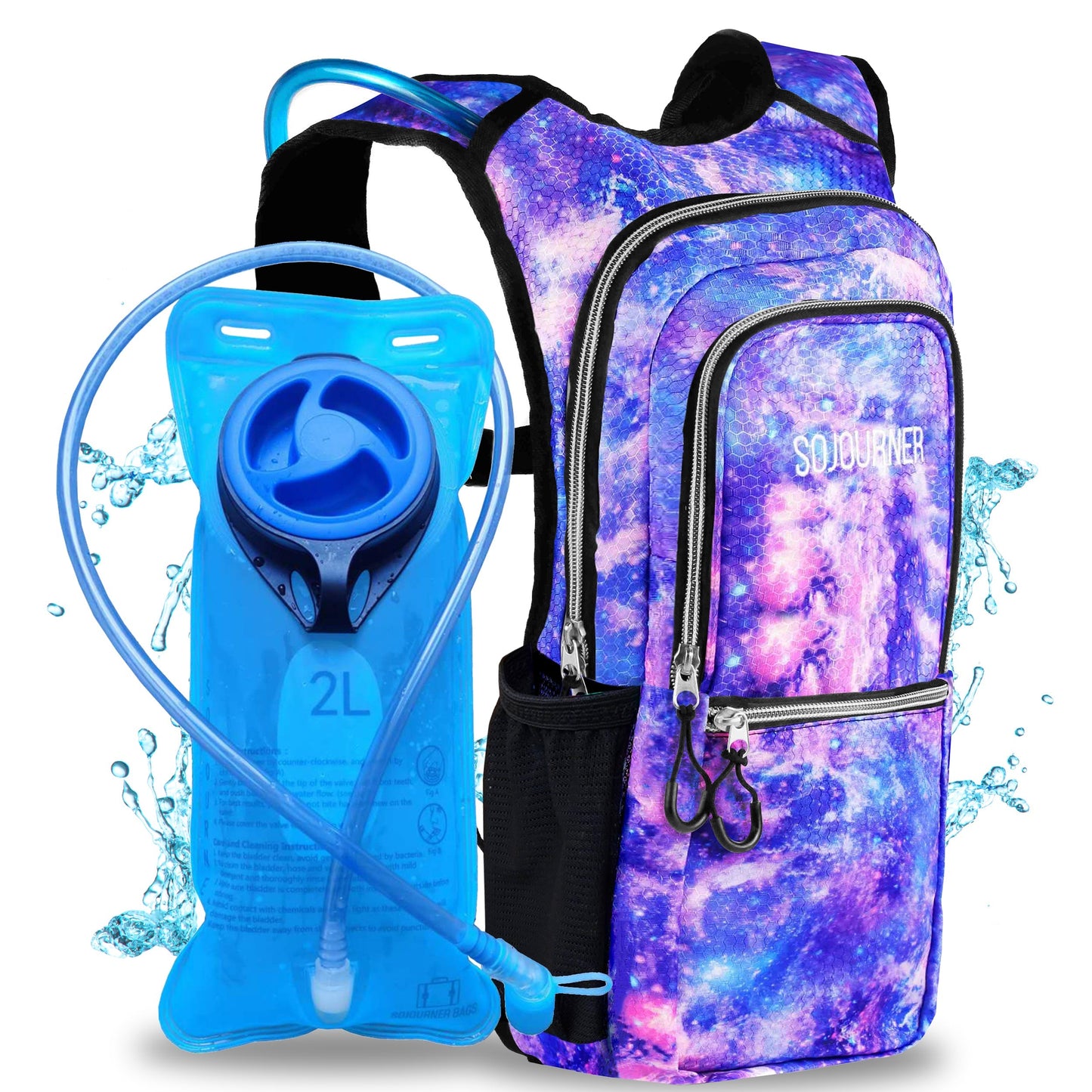 Endurance Hydration Pack — 2L Festival Backpack in Multiple Colors