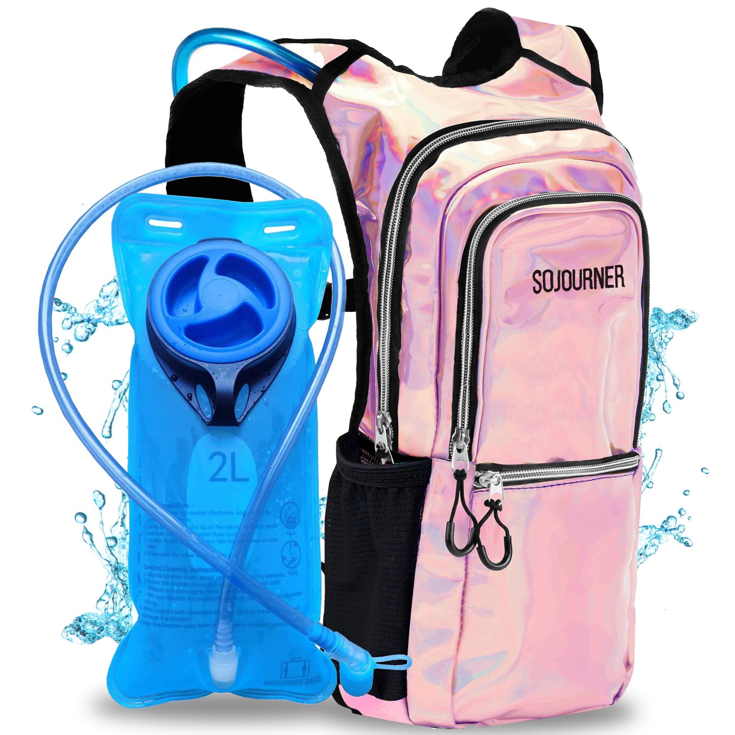 Endurance Hydration Pack — 2L Festival Backpack in Multiple Colors