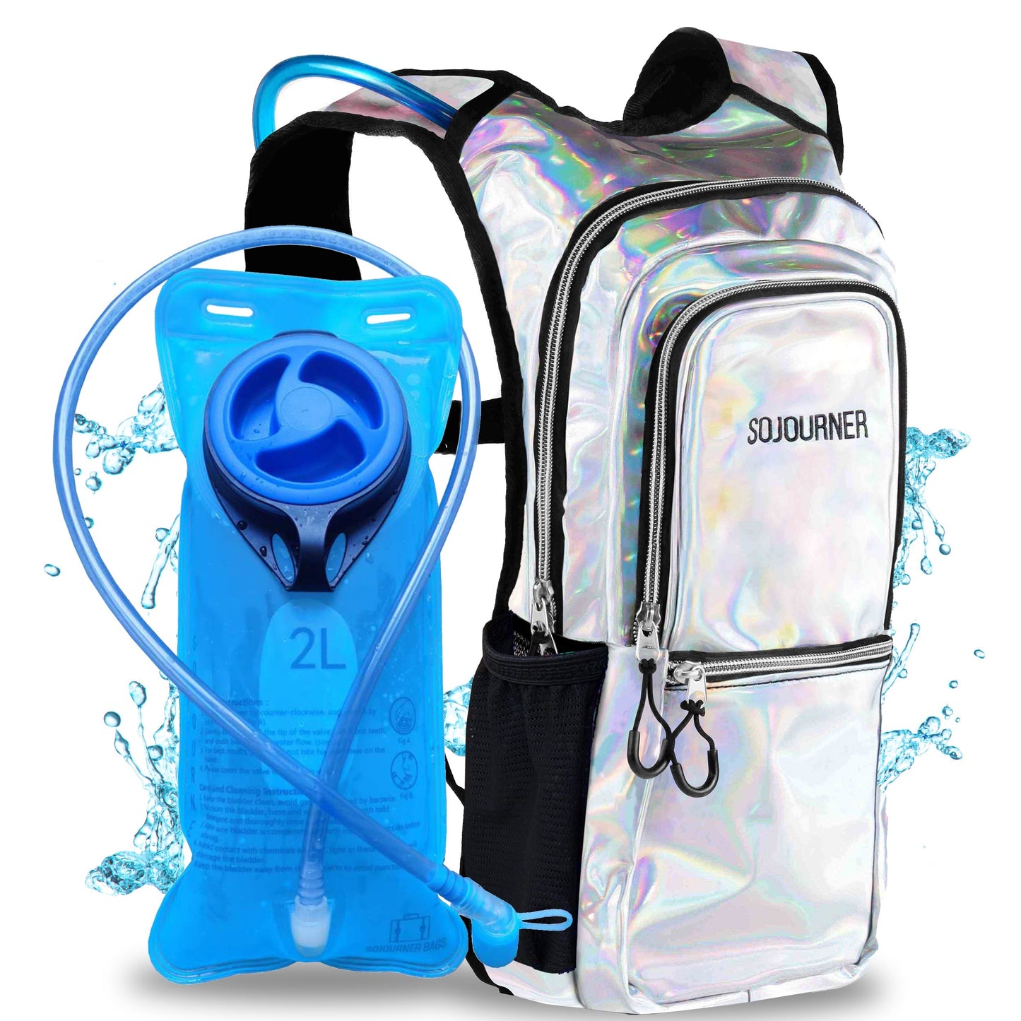 Endurance Hydration Pack — 2L Festival Backpack in Multiple Colors