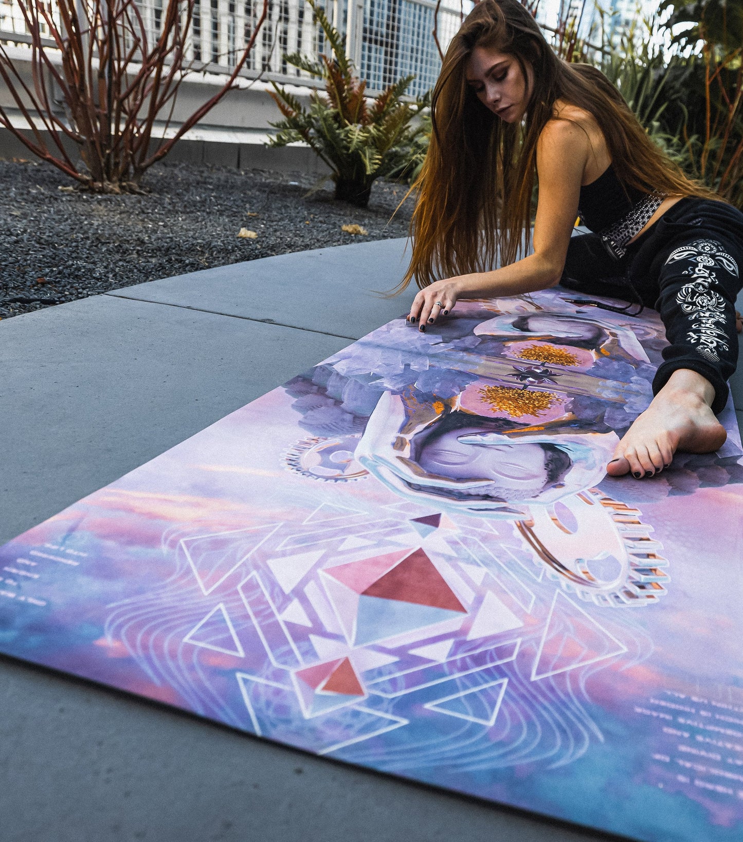 Hero’s Journey Yoga Mat + Embroidered Carry Bag | Rage Nation