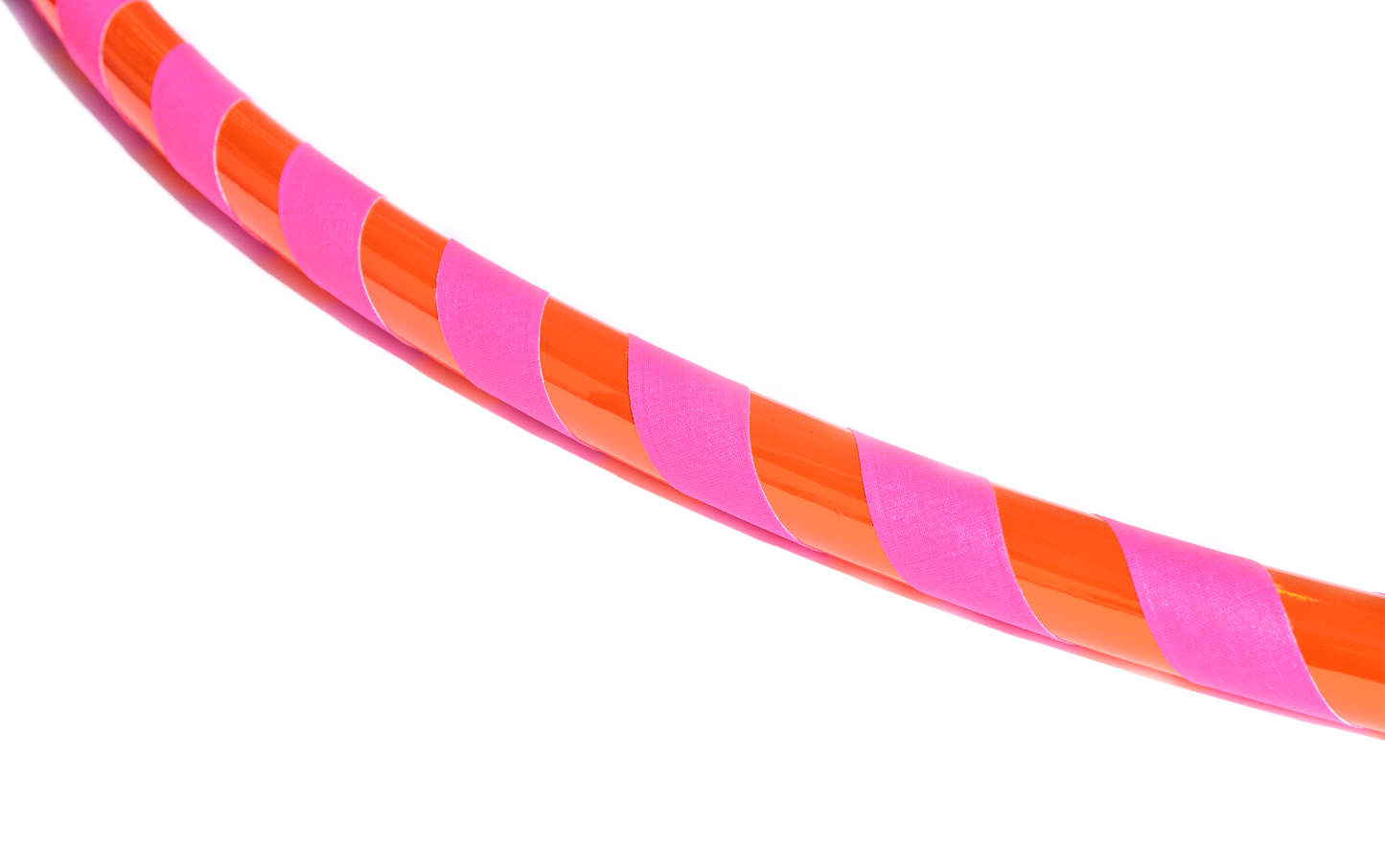 Prism Flow Fitness Hoop — Mirror & Holographic Grip Edition