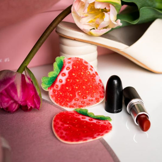 Strawberry Pasties — Sparkly Red | Pastease®