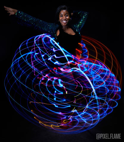 Starlight Spin™ LED Hoop