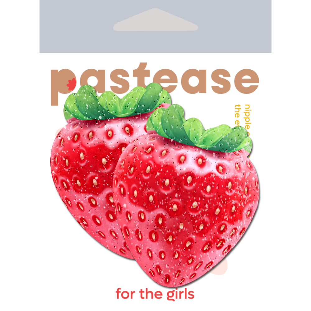 Strawberry Pasties — Sparkly Red | Pastease®