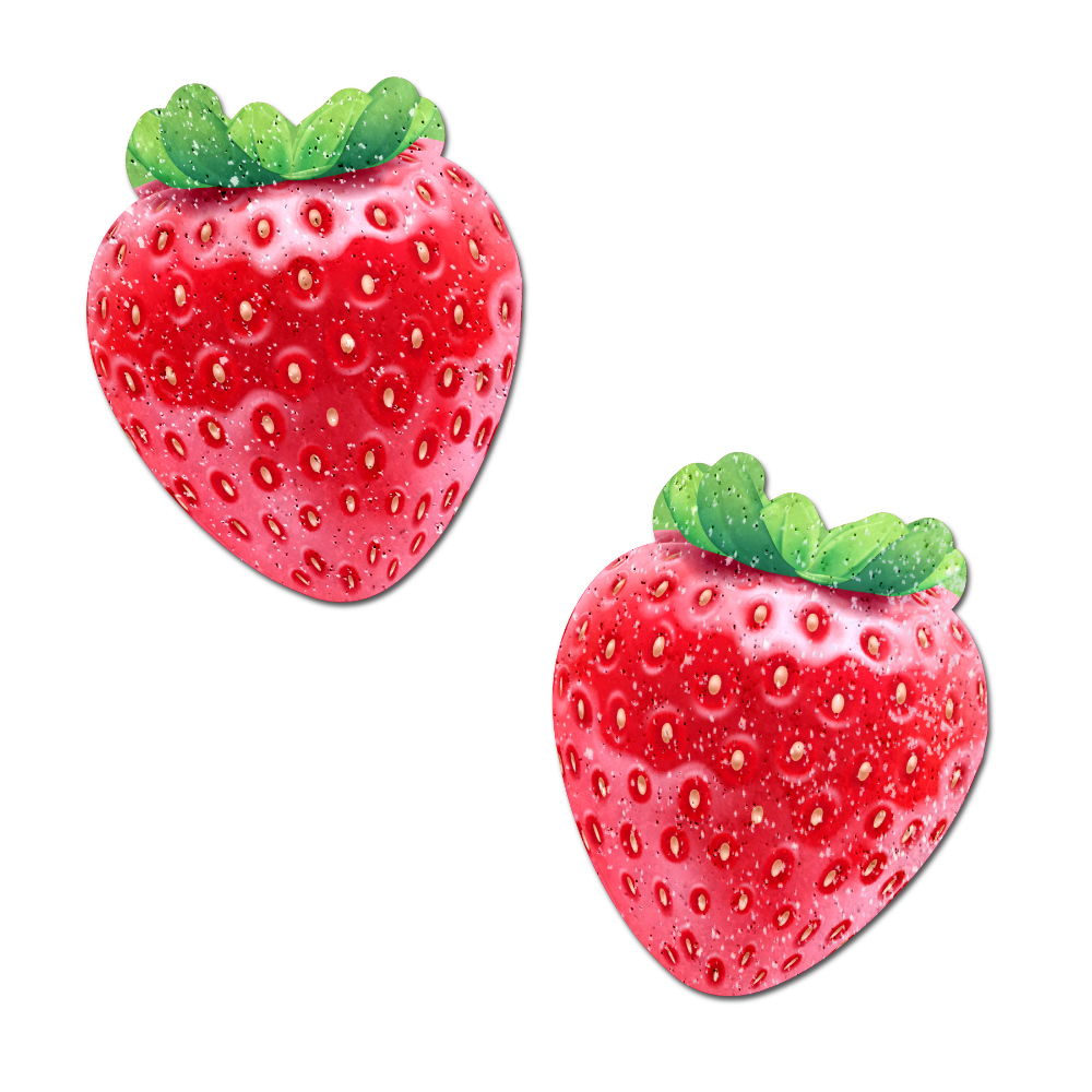 Strawberry Pasties — Sparkly Red | Pastease®
