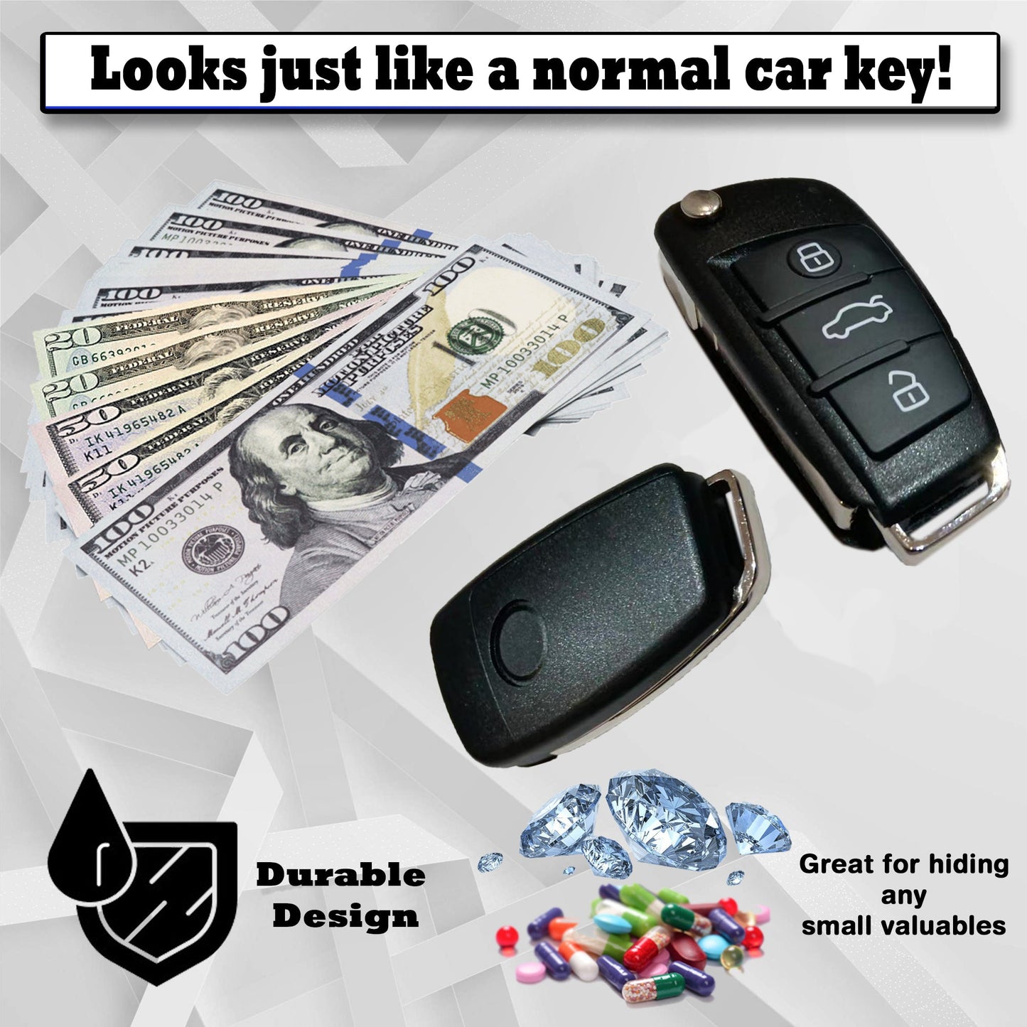🗝️ Discreet Car Key Diversion Safe