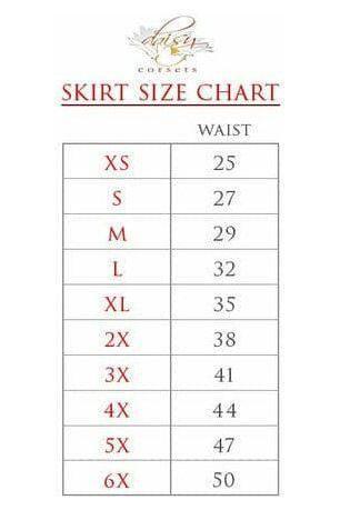 Butterfly Print Stretch Skirt | Daisy Corsets