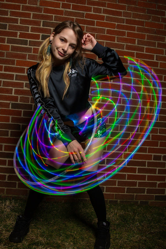 Starlight Spin™ LED Hoop