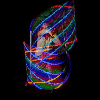 Starlight Spin™ – Atomic V LED Wand (Advanced Features)