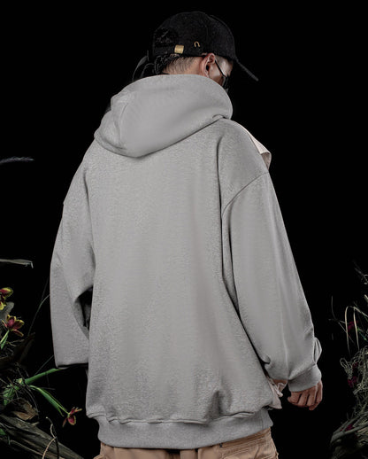 Utility Mode Multi-Pocket Hoodie — Grey