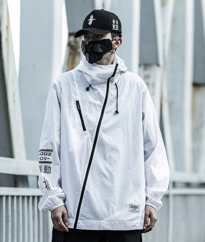Signal Flow Lightweight Tech Jacket — White or Black