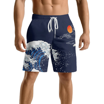 Great Wave Drift Lightweight Shorts — Navy
