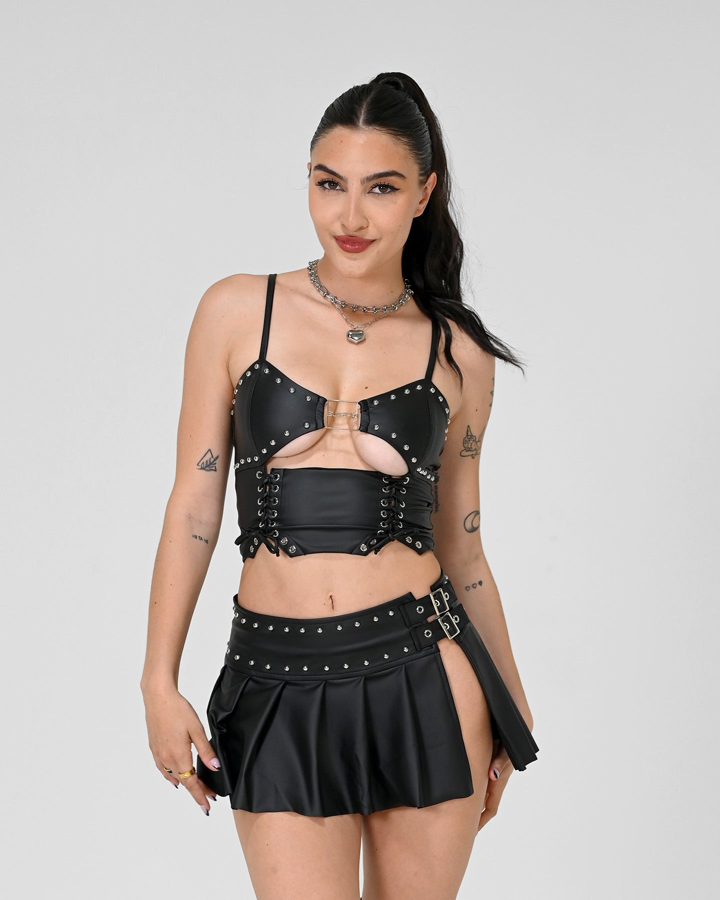 Rogue Corset Top – Black | Suspex