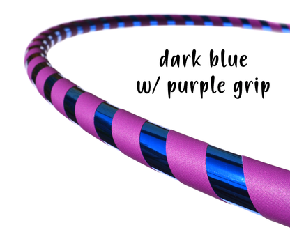 Prism Flow Fitness Hoop — Mirror & Holographic Grip Edition
