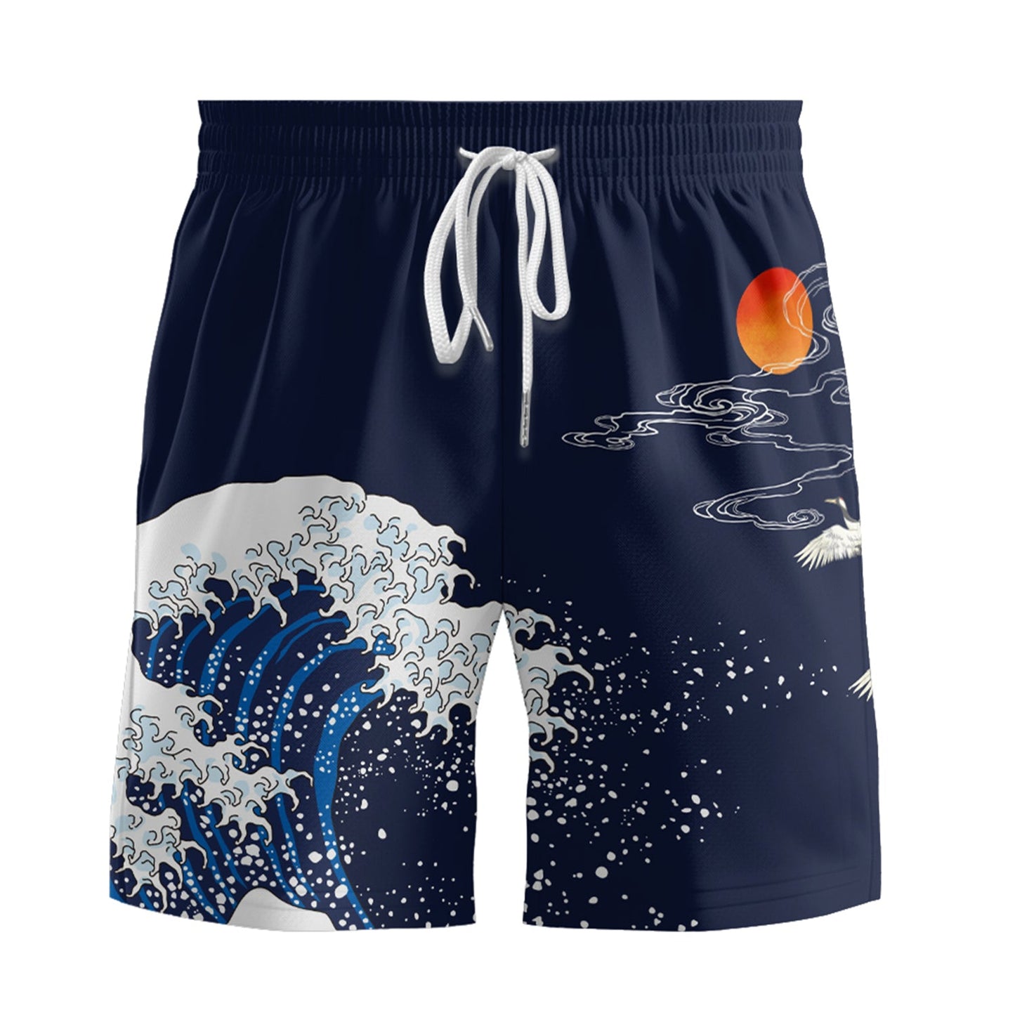 Great Wave Drift Lightweight Shorts — Navy