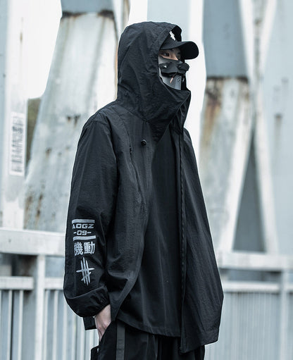 Signal Flow Lightweight Tech Jacket — White or Black