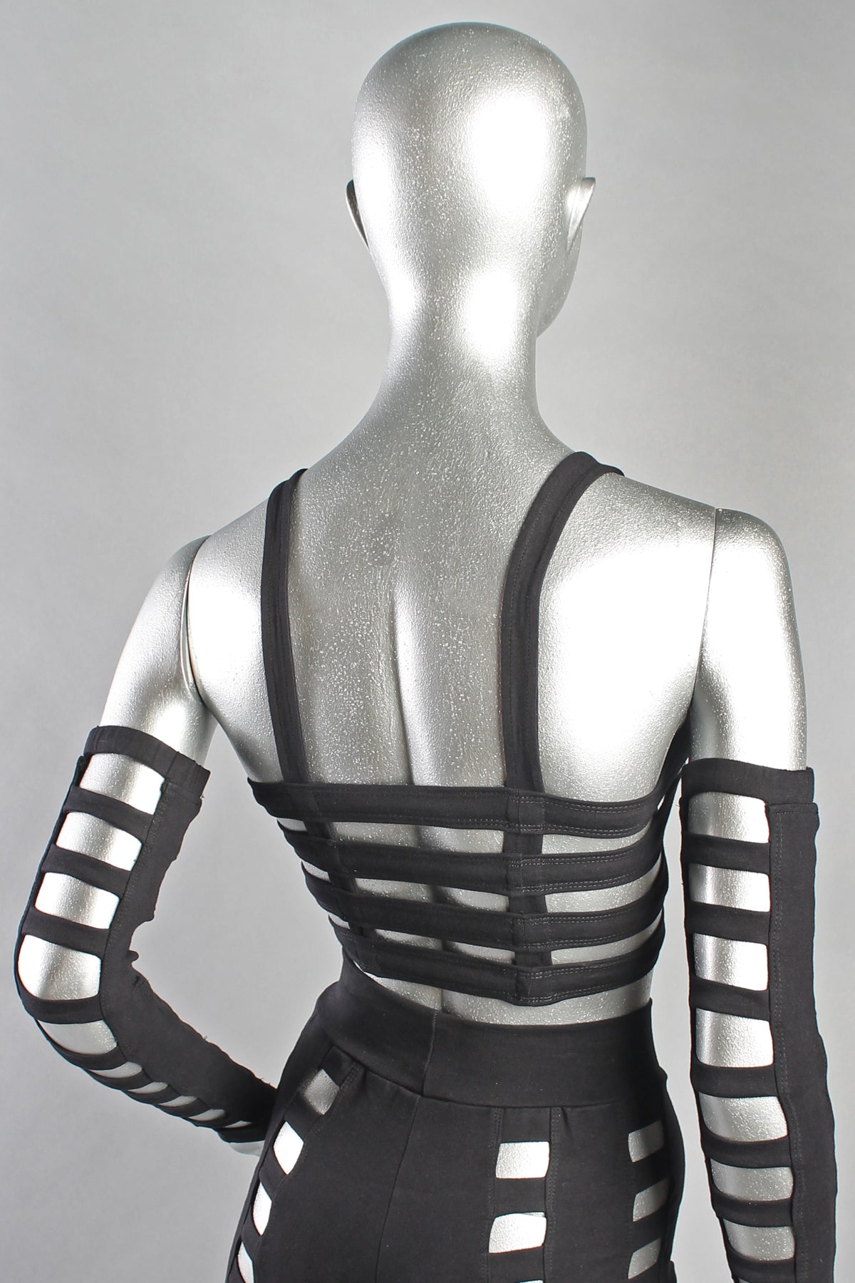 Cage Bra — Black Cotton | Five and Diamond