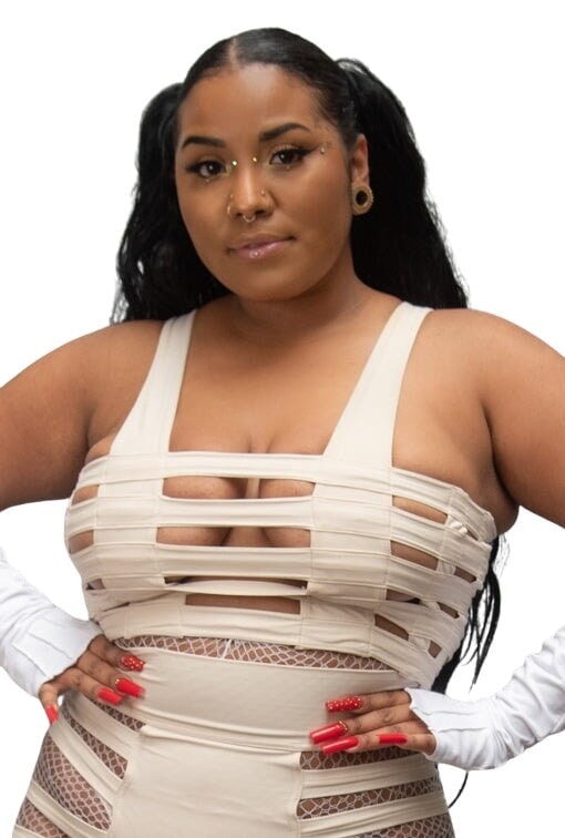 Deluxe Cage Bra — Swim Nylon in Cream | Five and Diamond