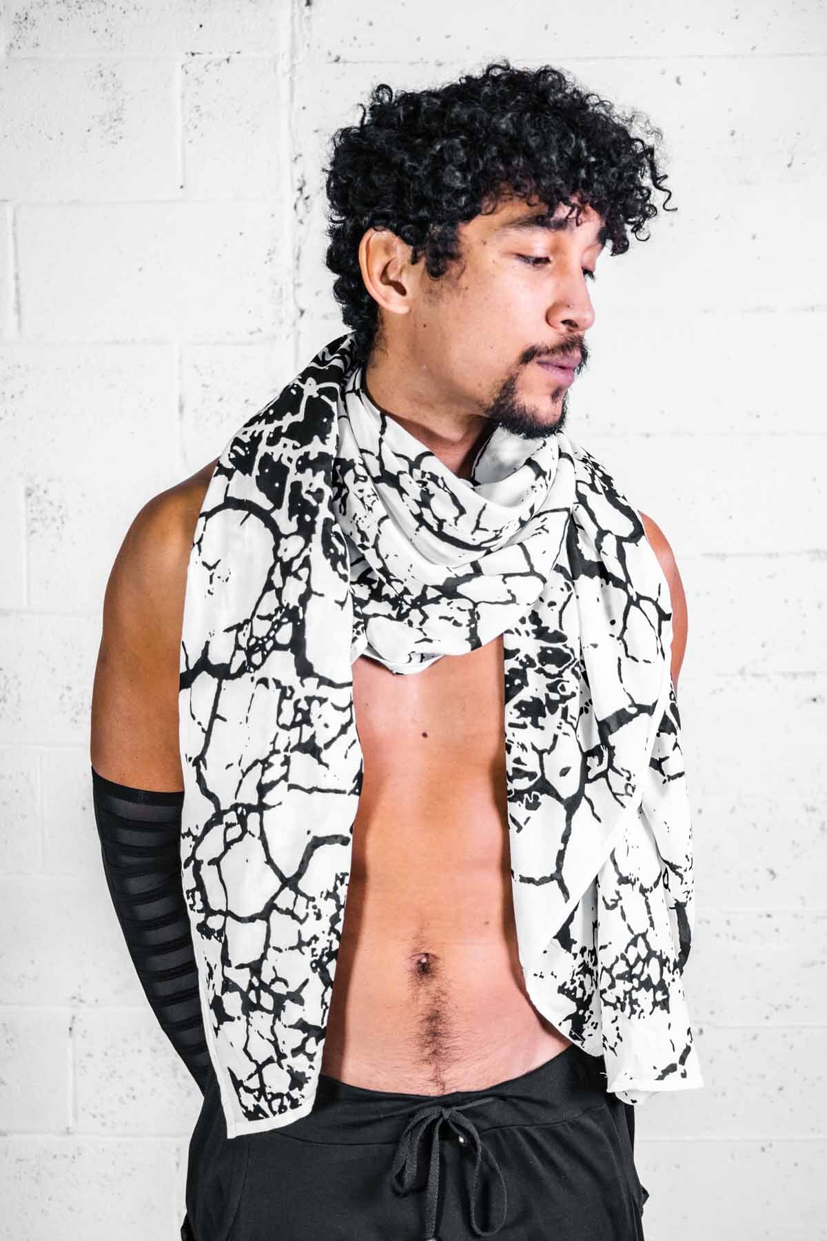 Oversize Playa Scarf — Rayon | Five and Diamond