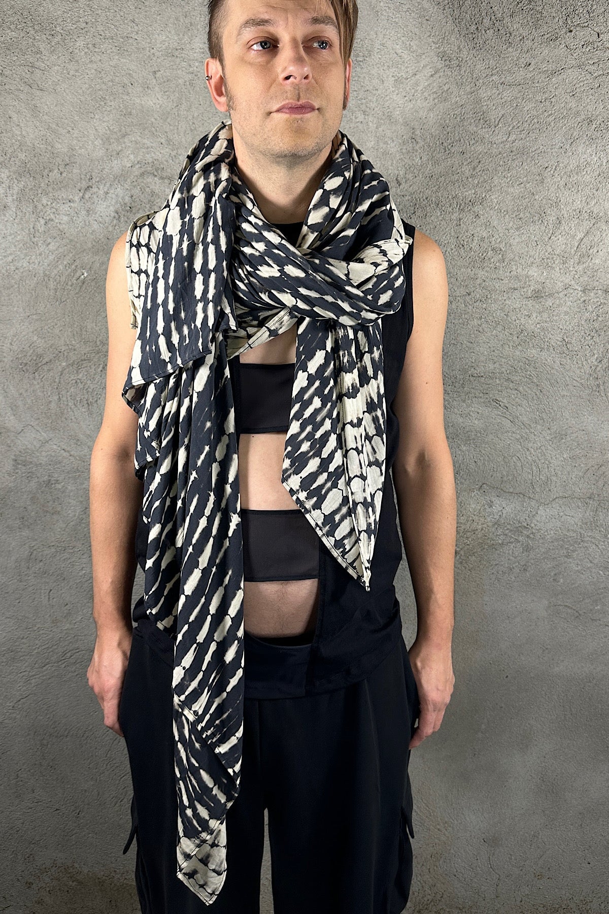 Oversize Hand-Dyed Scarf — Rayon | Five and Diamond