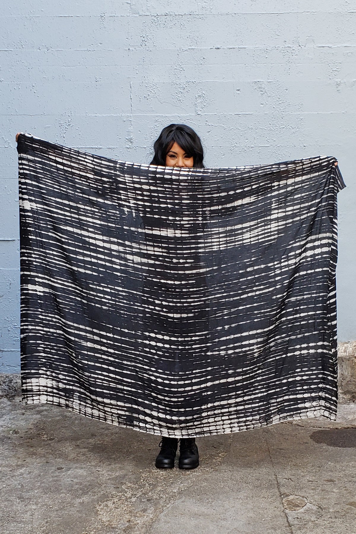 Oversize Hand-Dyed Scarf — Rayon | Five and Diamond