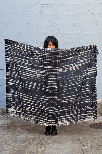 Oversize Hand-Dyed Scarf — Rayon | Five and Diamond