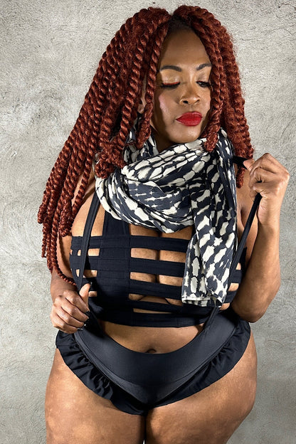 Oversize Hand-Dyed Scarf — Rayon | Five and Diamond