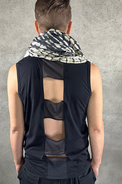 Oversize Hand-Dyed Scarf — Rayon | Five and Diamond