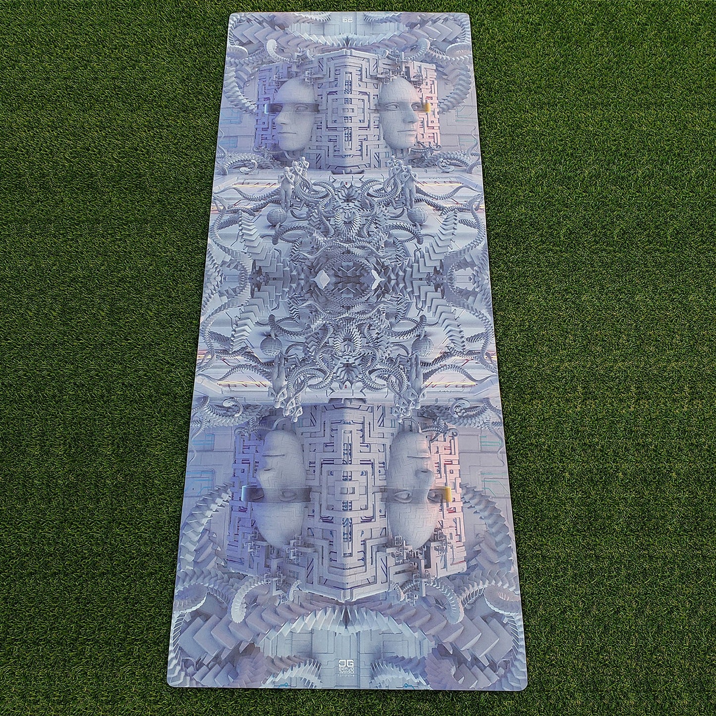 Defense Node Yoga Mat + Embroidered Carry Bag | Rage Nation