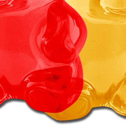 Gummy Bear Pasties — Candy Colors | Pastease