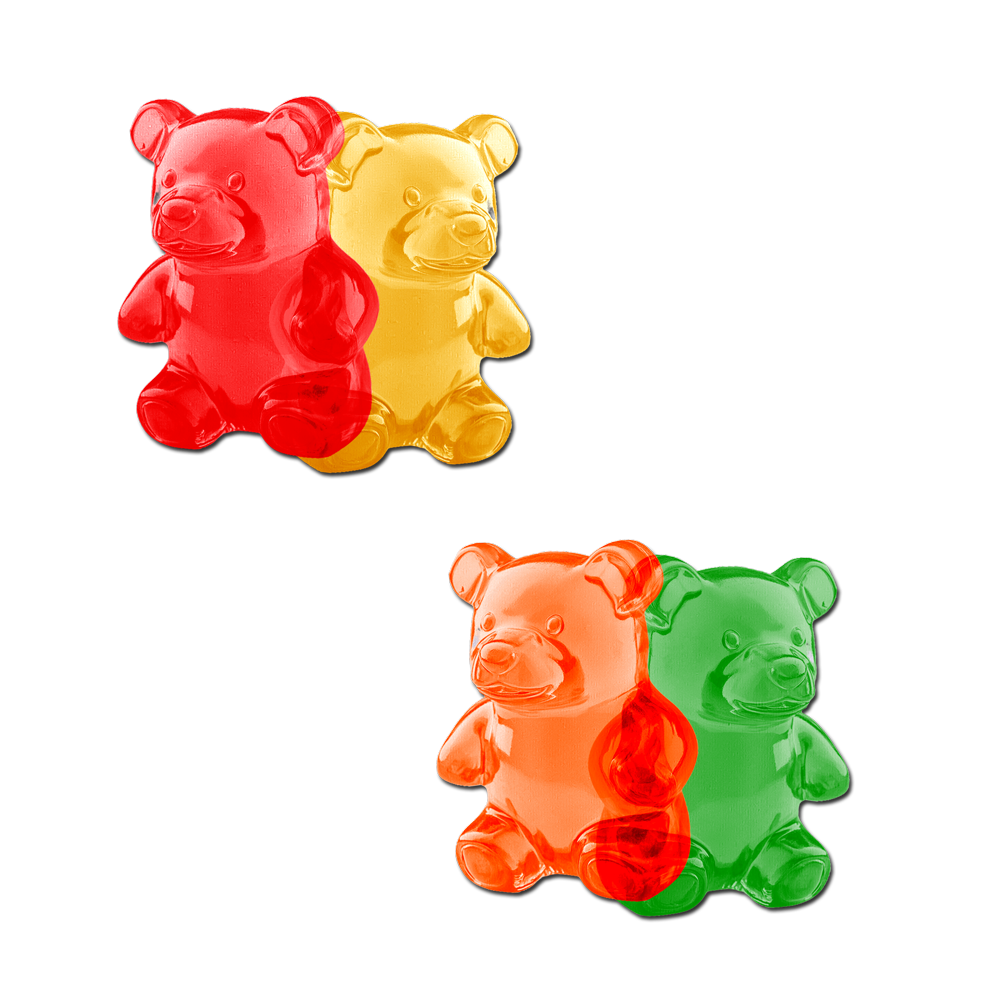 Gummy Bear Pasties — Candy Colors | Pastease