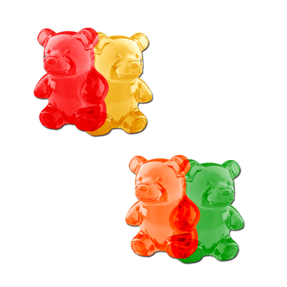 Gummy Bear Pasties — Candy Colors | Pastease