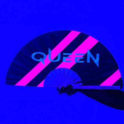 Queen – UV Festival Fan 🌙