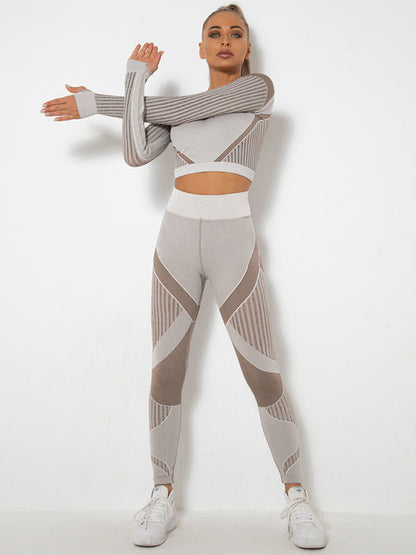 Power Flow Seamless Set — Long Sleeve + Legging