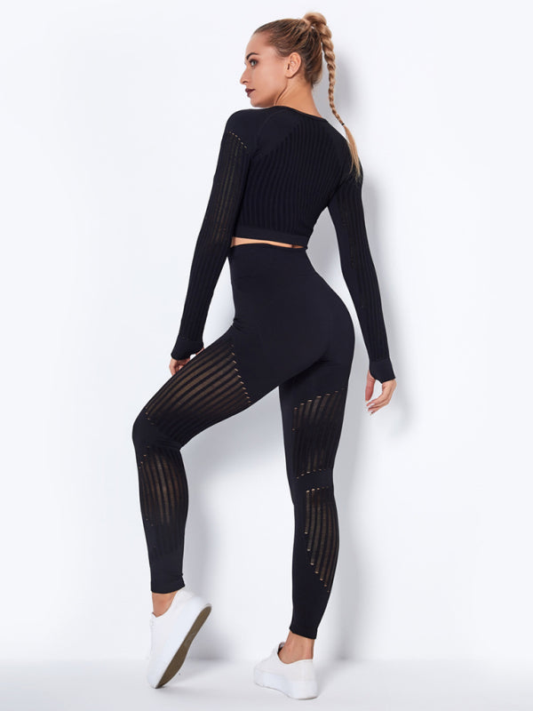 Power Flow Seamless Set — Long Sleeve + Legging