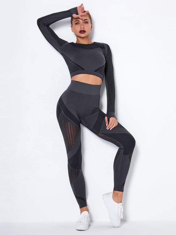 Power Flow Seamless Set — Long Sleeve + Legging