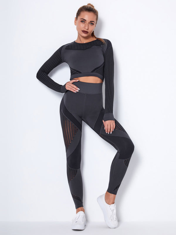 Power Flow Seamless Set — Long Sleeve + Legging