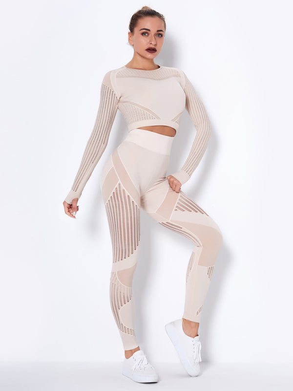 Power Flow Seamless Set — Long Sleeve + Legging