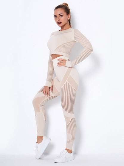 Power Flow Seamless Set — Long Sleeve + Legging